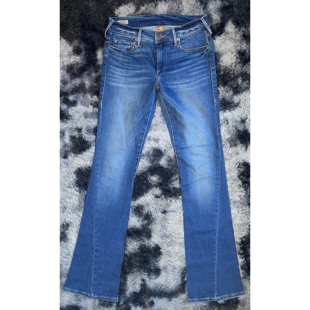 True Religion Becca Mid Rise Boot Cut Jeans